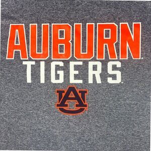 NWT Auburn Tigers T-Shirt Mens Medium Gray Performance Short Sleeve TEE